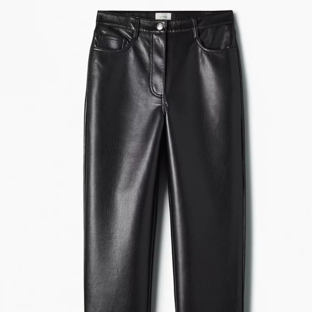 Wilfred Melina Pants Aritzia, Black, Size 8